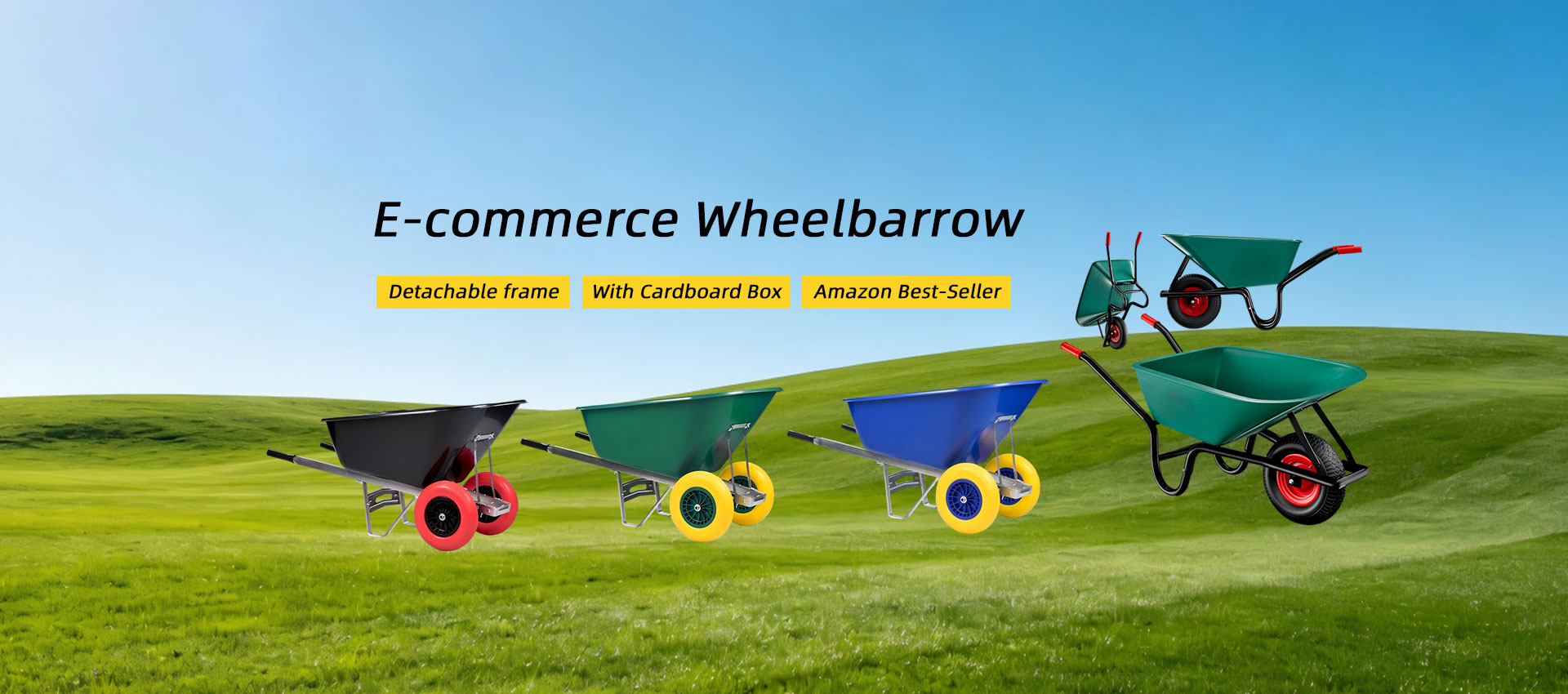 Электромобильная тачка для электронной коммерции